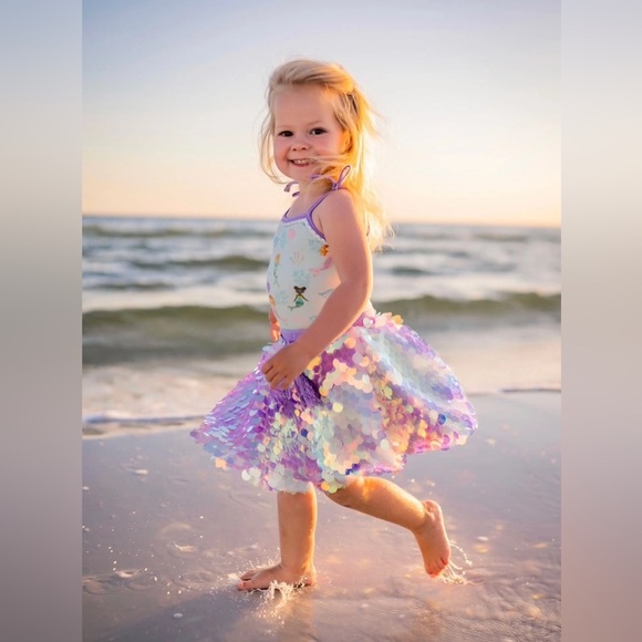 NWT Love and Grow Enchanted Mermaid Princess Set 2T